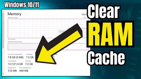 How to Clear RAM Cache in Windows 10/11 (2024) | 🚀 Make Computer Faster ...