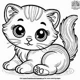 Delightful Realistic Kitten Coloring Pages For Detailed sketch template