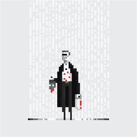 8-bit pixel gifs by dusan cezek animate famous movie moments + comics