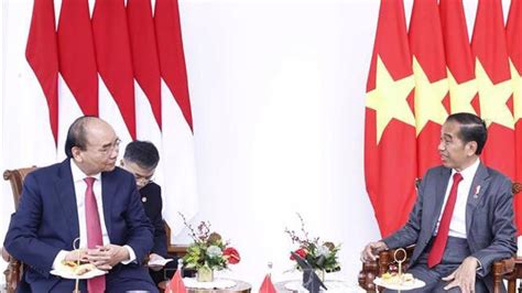 Vietnam & Indonesia target $15bln in annual two-way trade - Nhịp sống ...