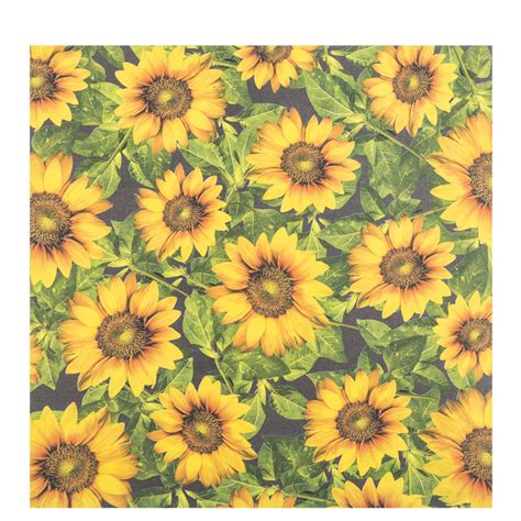 Sunflower Scrapbook Paper - 12" x 12" | Hobby Lobby | 1443373