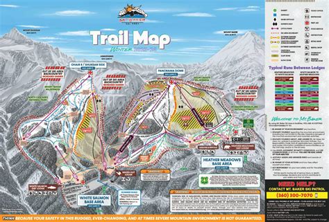 Trail Map - Mt. Baker Ski Area