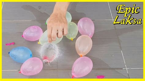 Popping Water Balloons ASMR ! Satisfying Balloon Video #satisfying #asmr #epiclaksa #colour #fun ...