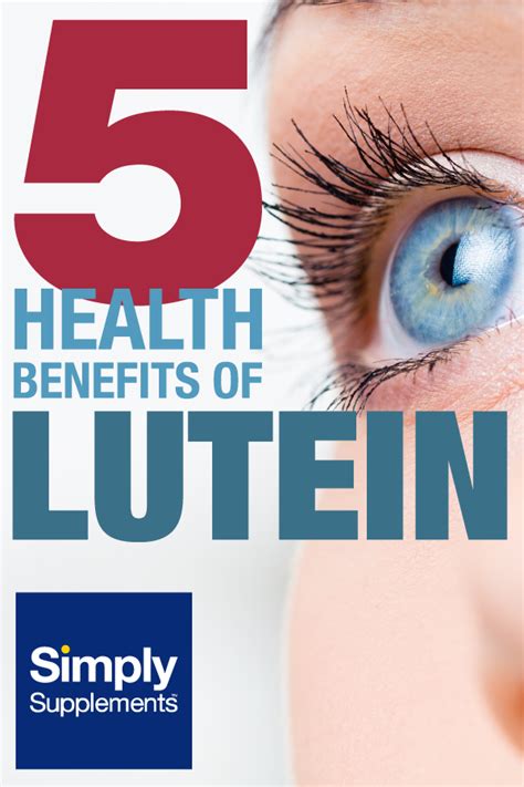 Health Benefits of Lutein | Lutein, Health benefits, Health