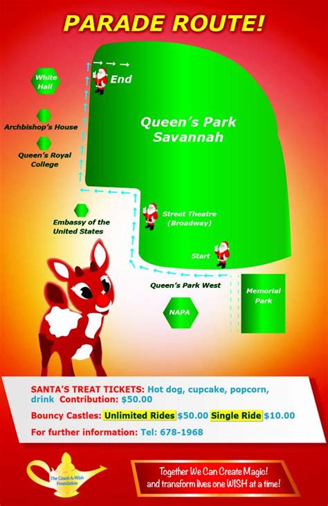 Santa Claus Parade route – My Trini Chile