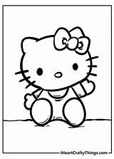 Hello Kitty As A Baby Coloring Pages sketch template