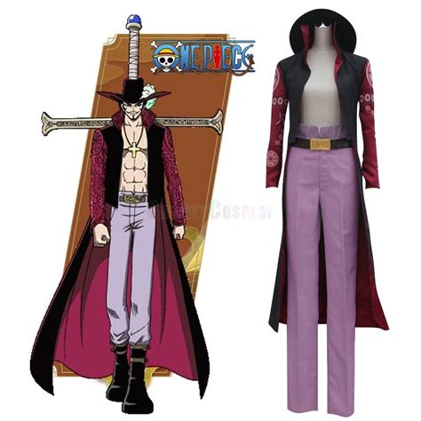 One Piece Dracule Mihawk Cosplay Costume - HQCOSPLAY