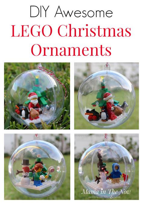 DIY Awesome LEGO Christmas Ornaments