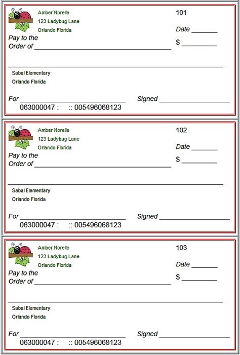 Printable Deposit Slips - Activities For Kids