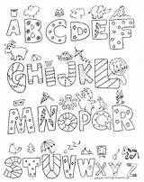 Colouring Pages Of Alphabet Letters sketch template