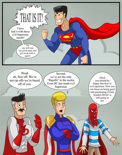 Superman vs the Evil Supermen by Cartoonfan402 on Newgrounds