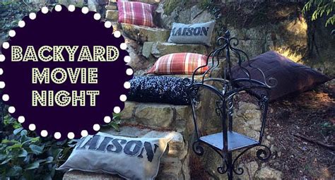 How to host a backyard movie night - Urban Mommies