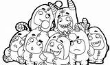 Oddbods coloring Pages  Free For Kids sketch template