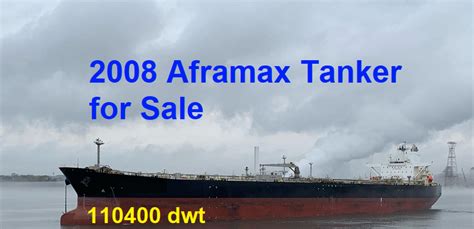 AFRAMAX TANKER FOR SALE