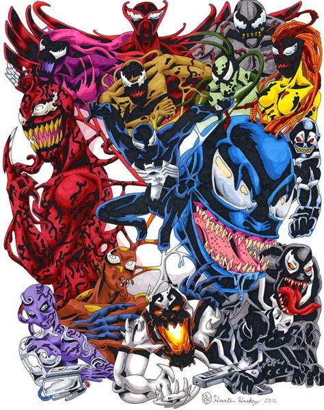 The Symbiote(Venom) Family Tree | Comics Amino