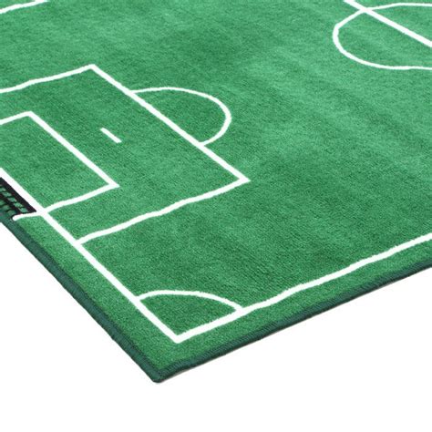 Fun Time Soccer Field Sports Area Rug | Cool rugs, Area rugs, Boy ...