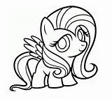 Pretty Fluttershy Coloring Page  Free Printable Pages For Kids sketch template