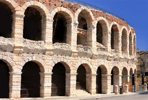 Colosseum in Verona, Italy stock image. Image of european - 9535713