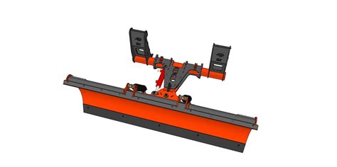 Kubota BX Quick attach snow plow attachments - BxAttachments.com