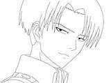 Levi Attack On Titan Coloring Page  Free Printable Pages For Kids sketch template