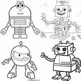 25 Free Robot Coloring Pages For Kids And Adults sketch template