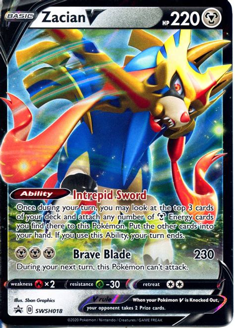 zacian v pokemon card | Cool pokemon cards, Pokemon, Pokemon cards