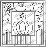 PR1897 Pumpkin Patch  Rug hooking Patterns Halloween sketch template