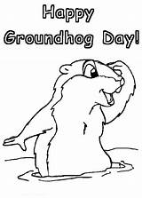 Groundhog day coloring Pages To Download And Print For Free sketch template