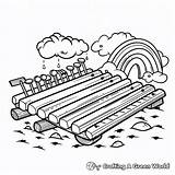 Xylophone Coloring Pages  Free & Printable sketch template