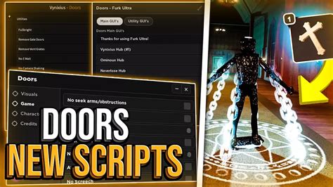 Doors #1 Script Hub – 10+ Scripts in one GUI - Roblox Scripts