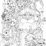 Spirited Away Coloring Pages Printable For Free Download sketch template