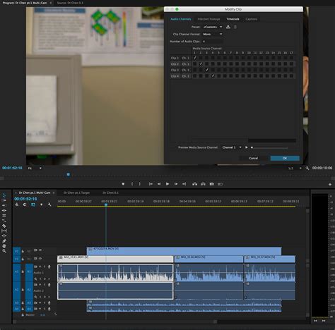 Separating and Mapping Audio Channels in Premiere CC Multi-Camera Sequence - Video Production ...
