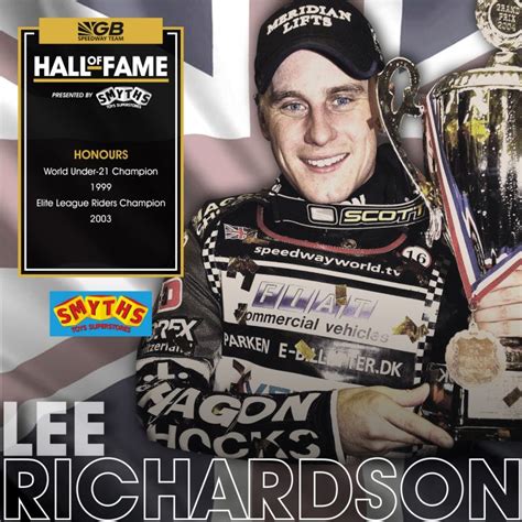 GB Hall of Fame - Lee Richardson | GB Speedway Team