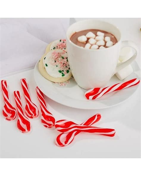 S/6 Edible Peppermint Swirl Candy Spoons | Peppermint candy, Peppermint candy cane, Classic ...