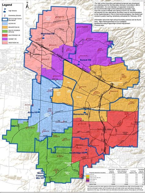 Changing Beaverton's high school boundaries is complicated stuff ...