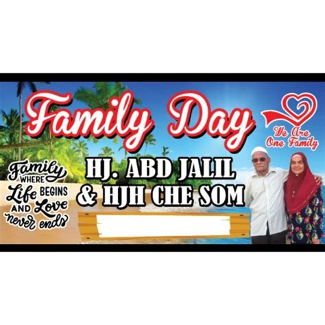 Contoh Banner Family Day Images - IMAGESEE