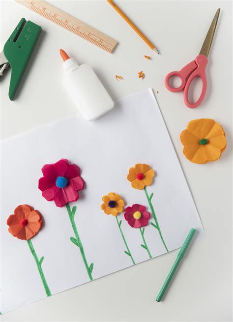 How to Make Tissue Paper Flower Art with Kids - Say Yes