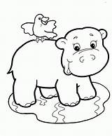 Baby Safari Coloring Pages sketch template