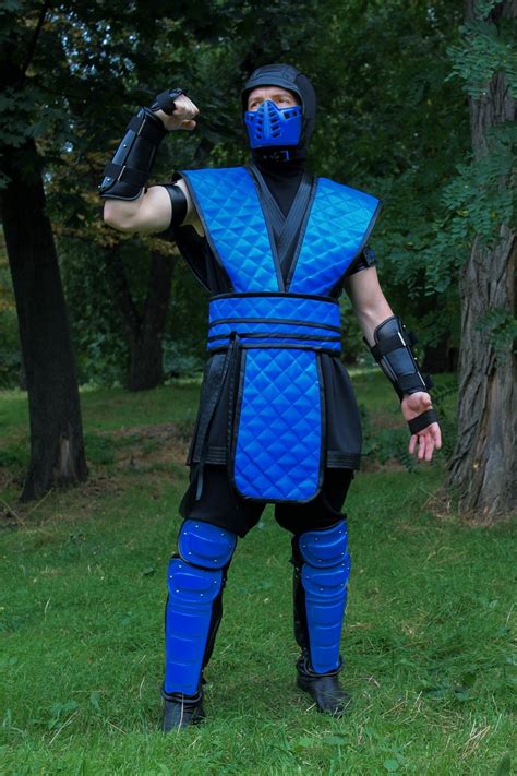 Sub-Zero Cosplay Costume Mortal Kombat Klassic arcade ninja | Etsy