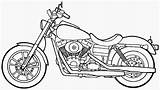 Coloring Pages Motorcycle Free And Printable sketch template
