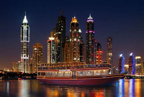 Dhow Cruise Dinner Dubai Marina | Book Online Tickets