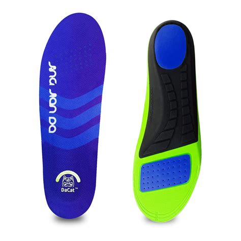 DACAT Sports Insoles - Professional Basketball Insoles Firm Arch ...