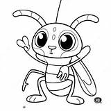 Jasper The Beat Bug Coloring Page 64334 50923 sketch template