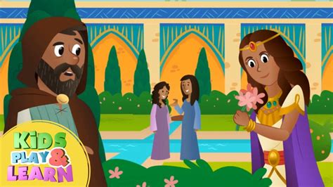 Queen Esther Bible Story For Kids & Children - YouTube