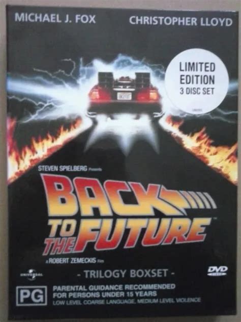 BACK TO THE Future - Trilogy Boxset [DVD] [1985] Limited Edition 3 Disc Set $6.03 - PicClick
