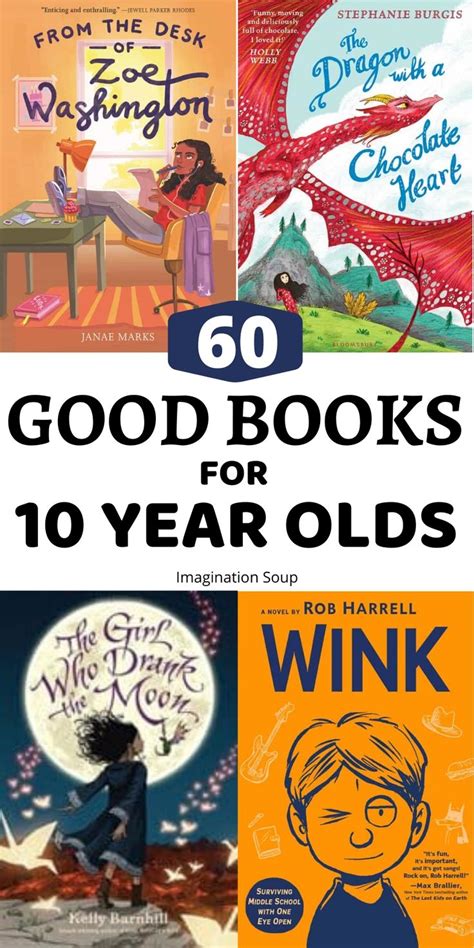 Best Books for 10-Year-Olds (5th Grade) | Imagination Soup 5th Grade ...