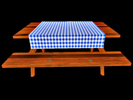 Second Life Marketplace - Picnic Table