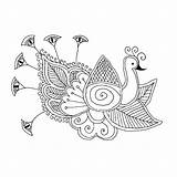 Mandalas To Print And Color Peacock sketch template