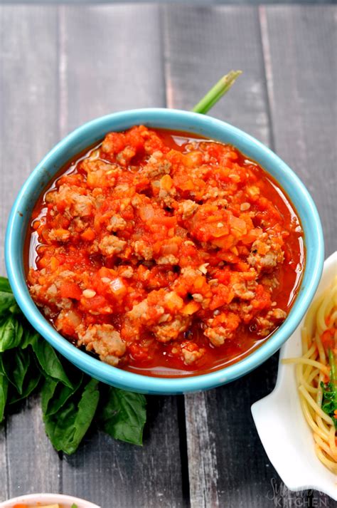 Easy Sausage Bolognese - My Suburban Kitchen