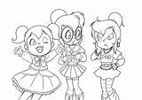 Funny Chipettes Coloring Page  Free Printable Pages For Kids sketch template